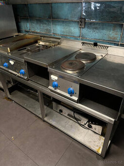VARNÝ BLOK , FRITÉZA , GRIL , SPORÁK