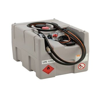 Mobilní nádrž na naftu CEMO DT-MOBIL 125 litrů, 30l/min -12V