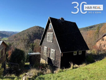 Prodej chaty 4+KK 61 m2, Bystřička, okr. Vsetín - 1