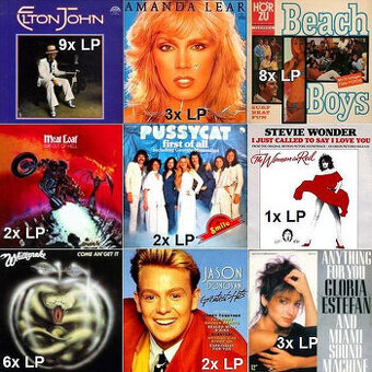 Prodám svou sbírku gramofonových desek - 27,32