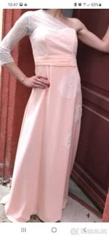 Prodám originální meruňkové šaty vel. 36 - 38