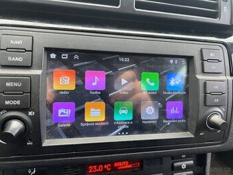 Bmw e46 2din radio+ original kastlík