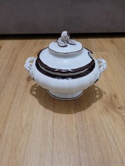 Cukřenka, porcelán, Prag, značená