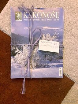 Prodám - časopis Krkonoše - kompletní ročníky