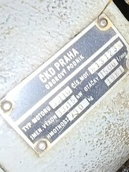 ČKD - MEZ FRENŠTÁT 50 KVA generátor elektro