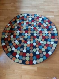 Kulatý koberec