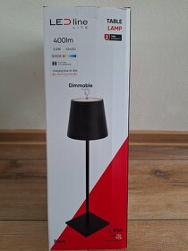 Dotyková stmívatelná stolní lampa 3,5W nabíjecí - 1
