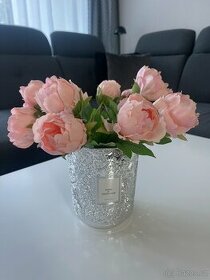 Váza + 14x růže - IKEA - 1
