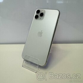 iPhone 11 Pro 256GB, white, 100%kond.baterie(rok záruka)