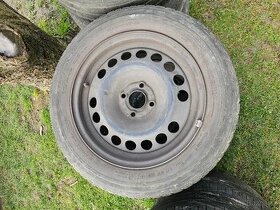 Ocelové disky 15" s pneu 4ks - Opel Astra/Merina