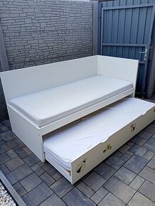 Prodám postel IKEA + Matrace 90/180cm x 200cm