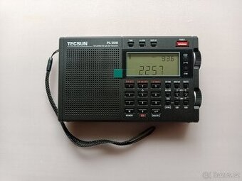 Přenosný přijímač, SSB, DSP - Tecsun PL-330. Nový.