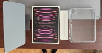 iPad Pro 11" M2 (4. gen) + Apple Pencil + stojánek + obal