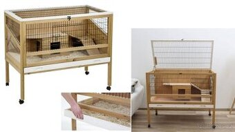 Klec pro hlodavce 115cm s příslušenstvím