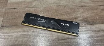Kingston HyperX Fury Black 8GB DDR4 + Samsung 8GB