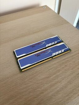 Paměti DDR3 HyperX Blu 2x4 GB 1600 MHz CL9 XMP
