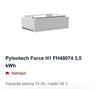 Baterie PylonTech H1