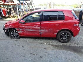 vw volkswagen golf 6 1,4 16V Rozprodám na náhradní díly