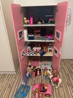 Barbie dům s velkou výbavou