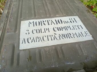 WW II italská bedna minomet