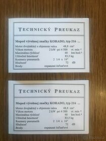 Prodam karticku na KORADO typ 216 - 1