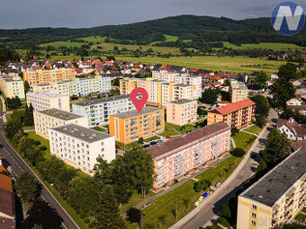 Pronájem bytu 2+kk + balkon, 39 m², Volary - 1