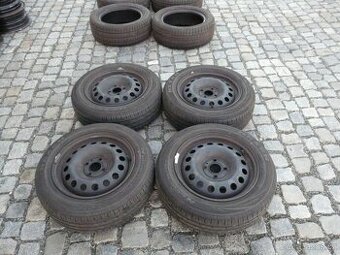 LETNÍ PNEU + DISKY 185/60R15 RENAULT 15" DACIA