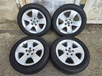 16"letní alu sada Crateris 5x112 origo Octavia 2 Golf 6 5