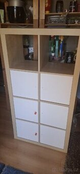 IKEA Kallax s vložky