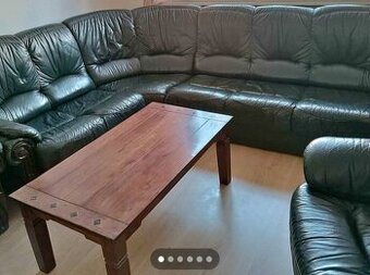 Kožená sedací souprava