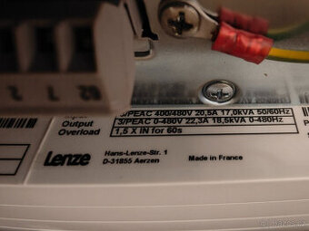 Servořízení Lenze EVS9326-ET s technologií servo PLC 11KW