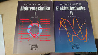 2 knihy Elektrotechnika Antonín Blahovec