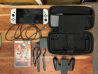Prodám Nintendo switch oled + příslušenství na Nintendo