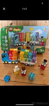 Lego duplo - nákladák s abecedou