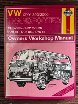 VW TRANSPORTER BUS montážní manual a sběratelské publikace