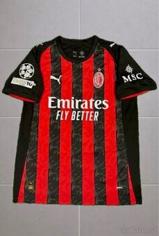 Fotbalový dres AC Milan domácí 25/26 Rafael Leão #10