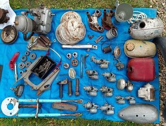 Jawa čz drobné díly na motocykl kývačka panelka pionýr apod.