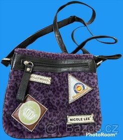Dívčí crossbody kabelka Leopard americké značky Nicole Lee