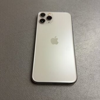 iPhone 11 Pro 256GB bílý, pěkný stav, 12 měsíců záruka