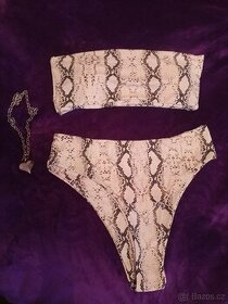 Dámské dvoudílné plavky - hadí bikiny