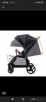 Sportovní kočárek Kinderkraft černý