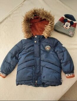 Detska zimni bunda Mickey Mouse vel.74-80