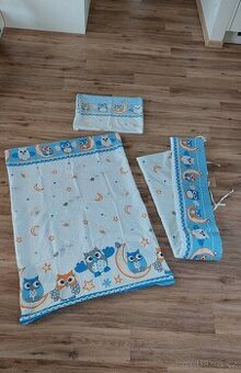 Dětské povlečení do postýlky + nový mantinel