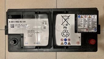 Autobaterie Mercedes-Benz AGM 92ah 850A