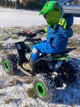 Dětská ČTYŘKOLKA Miniraptor 90ccm - zelená