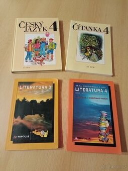 Český jazyk 4,Čítanka 4,Literatura 4