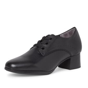 Šněrovací kožené lodičky polobotky vel. 40 Tamaris