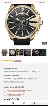 Krásné hodinky diesel