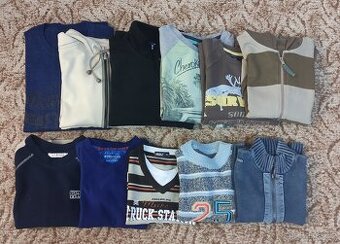 Chlapecké svetry a mikiny vel. 110-L