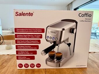 Nový pákový kávovar Salente Coffio